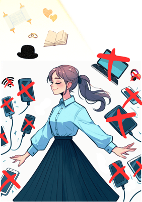 להתנתק כדי להתחבר