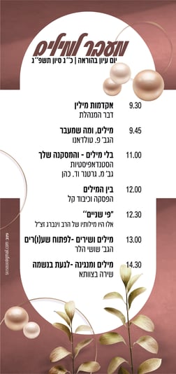 תוכניה סמינר אופקים סופי