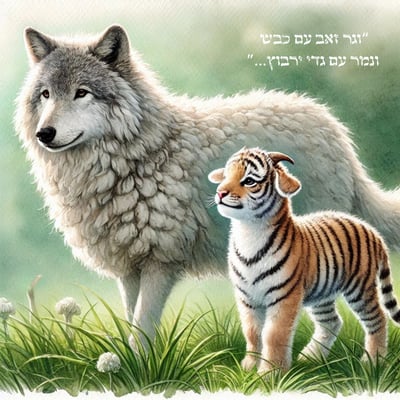 זאב עם כבש