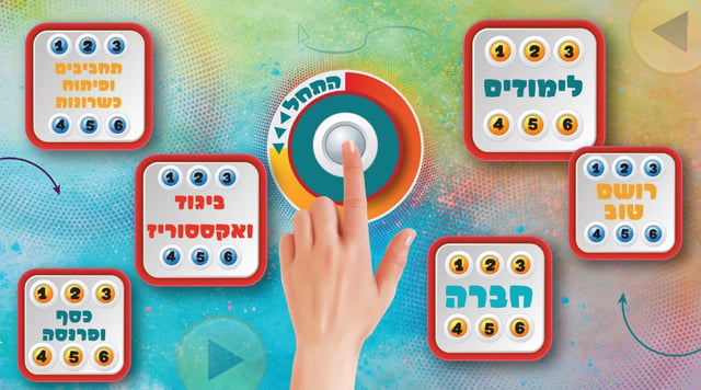 למשחק מסך פתיחה