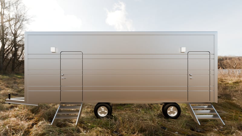 מבט קדמי סגור