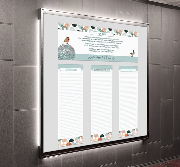Large billboard on old underground subway wall Mockup
