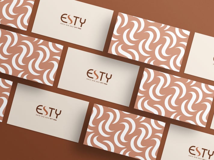 Identity branding business card mockup
