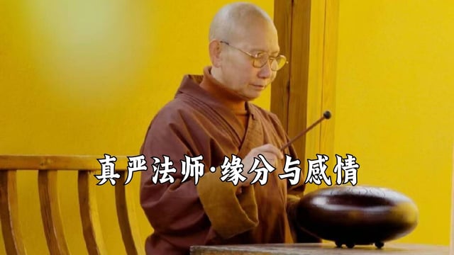 如何经营一段关系——真严法师
