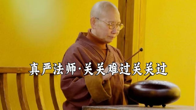 陷入情绪内耗后请看这段话——真严法师