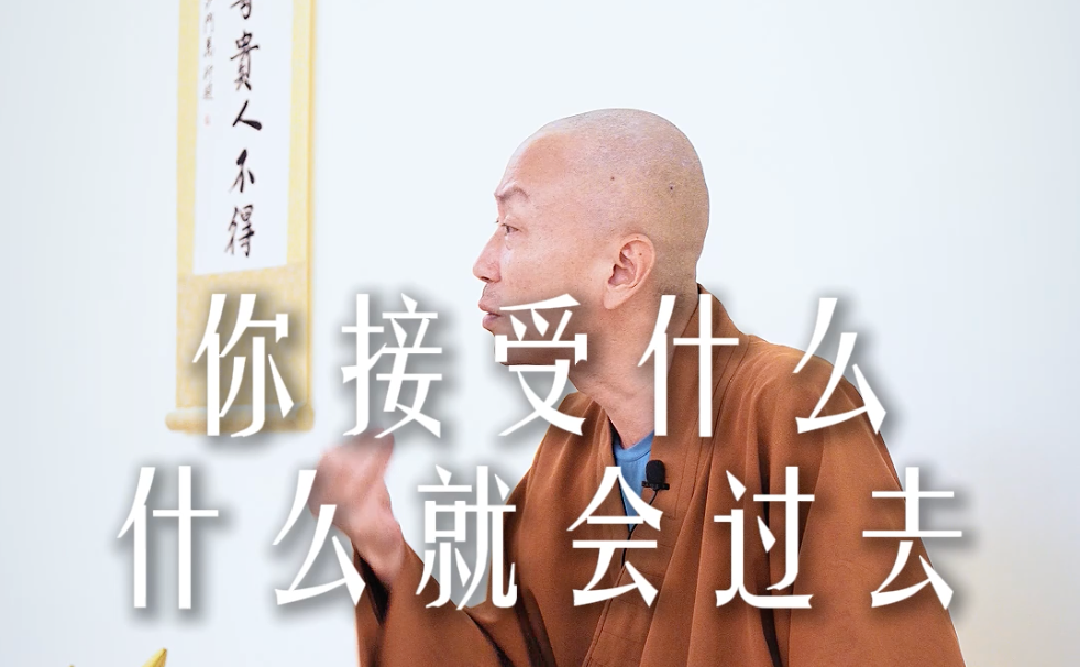 你接受什么什么就会过去——源慧法师
