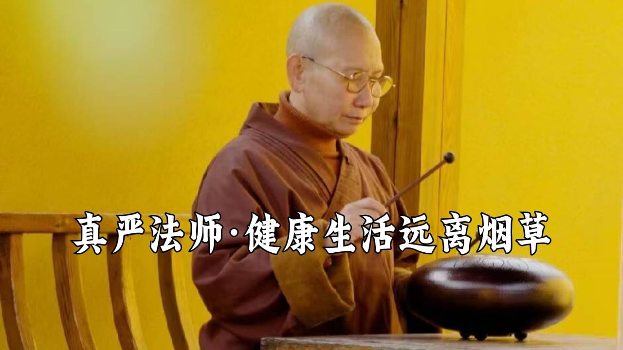 健康生活-远离烟草｜真严法师