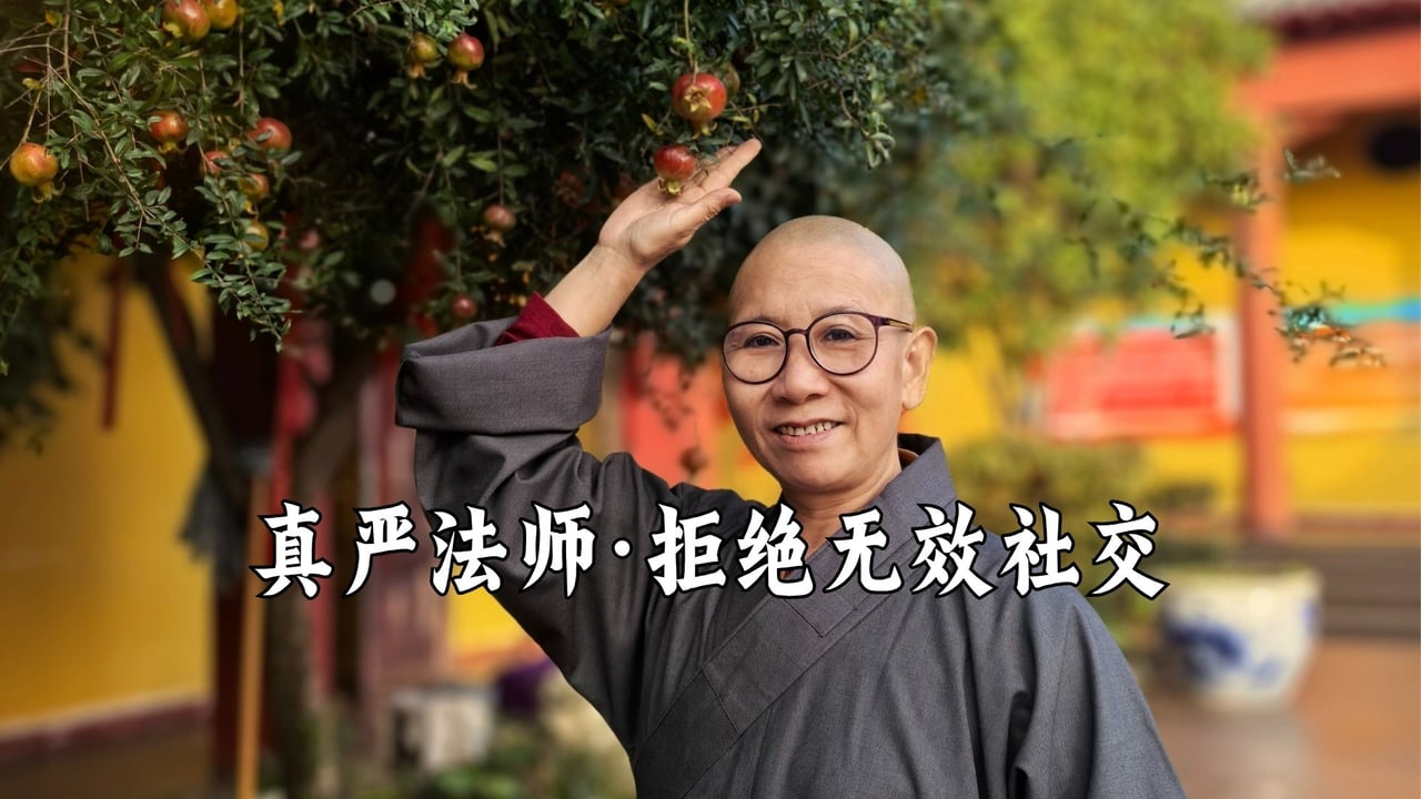 拒绝无效社交｜真严法师