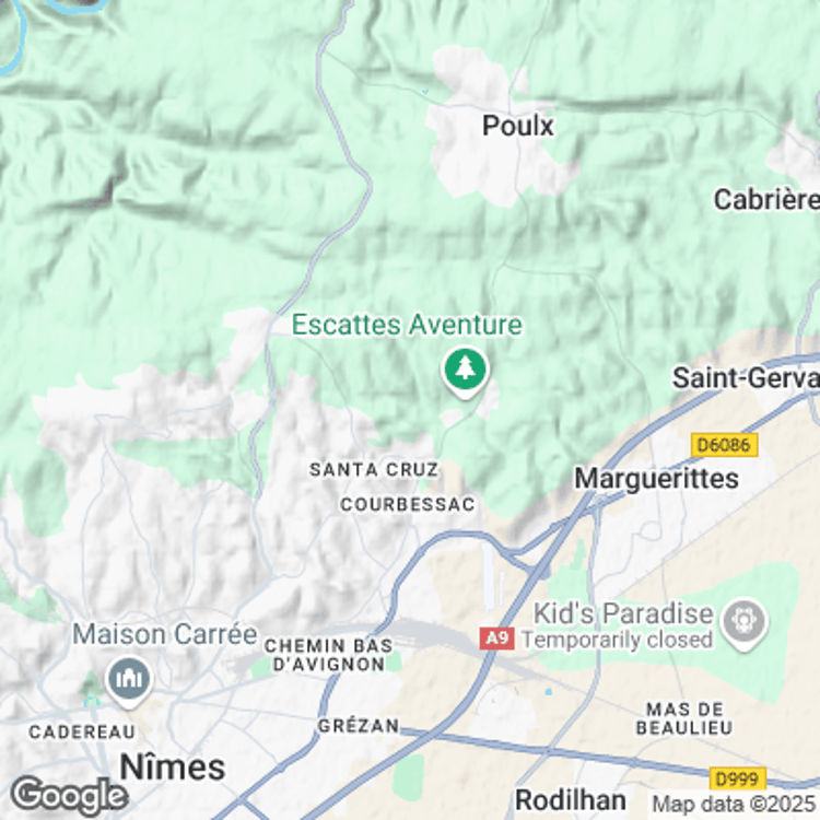 Terrain image of Nimes-2