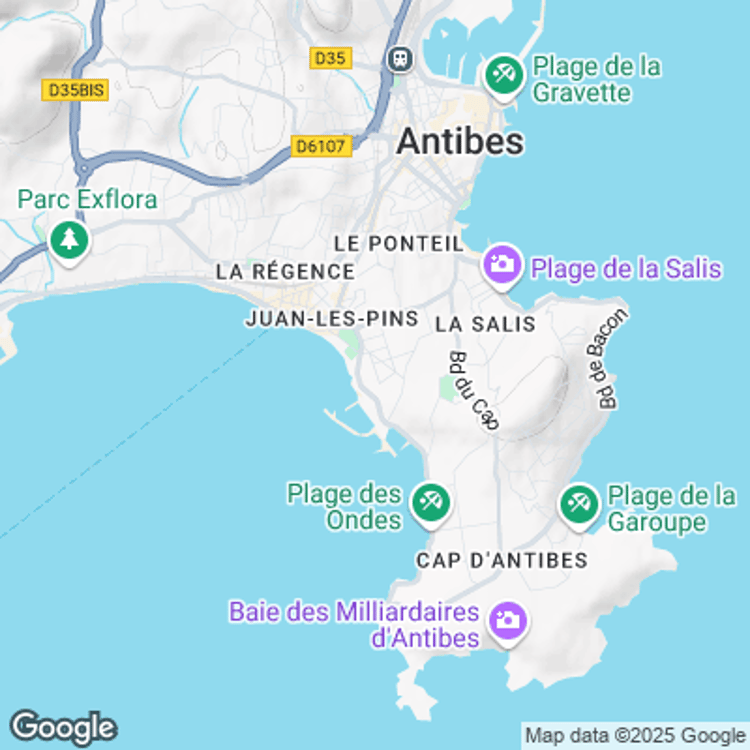 Terrain image of Antibes-2