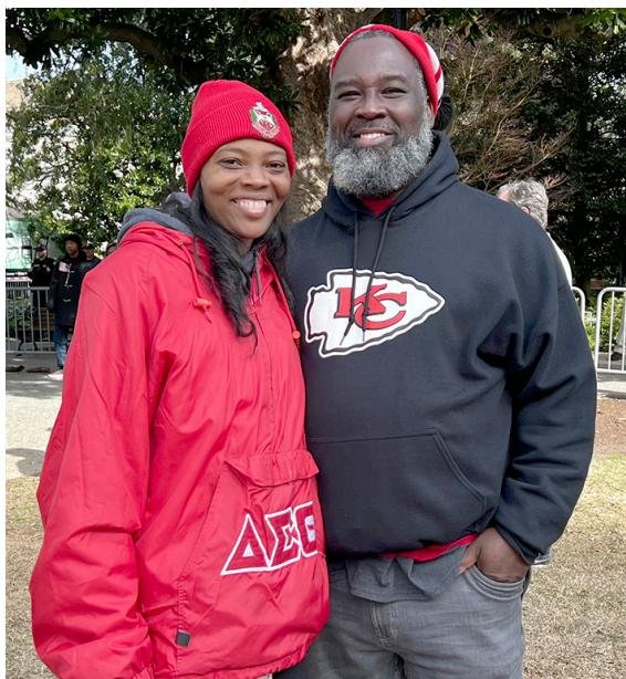 Local couple attends 2024 King Day at the Dome March & Rally