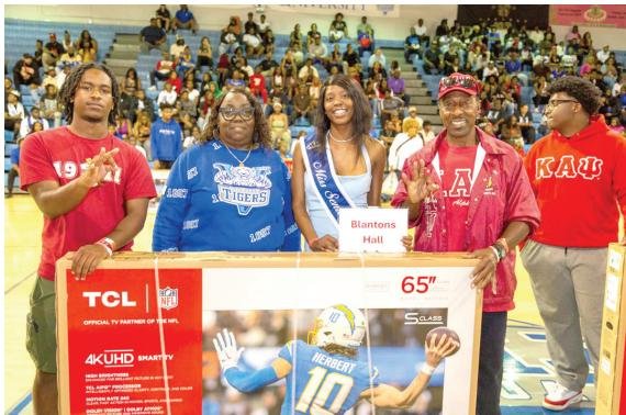 Voorhees University receives television donations from Kappa Alpha Psi Fraternity