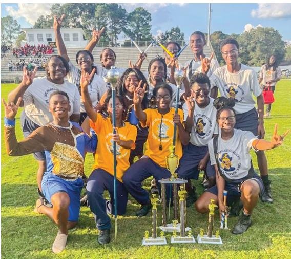 Four Richland One high school marching bands recognized in Regional Competitions