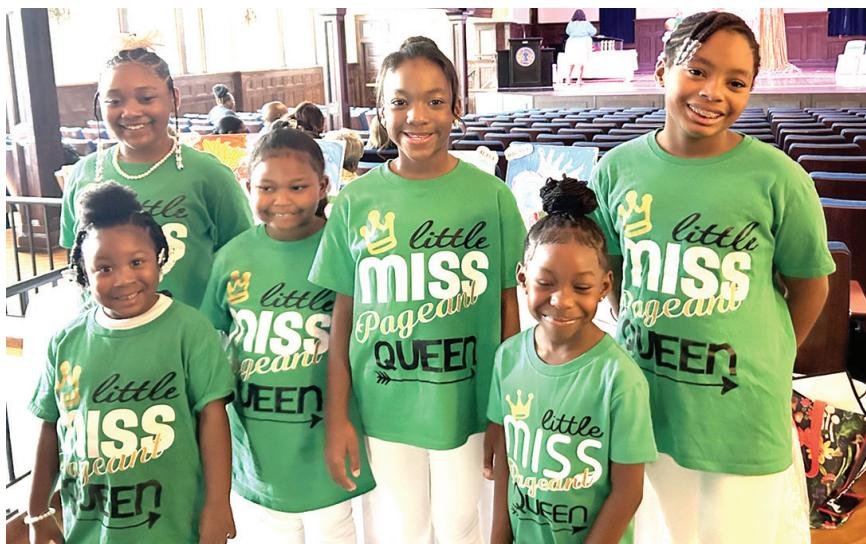 NAUW crowns 2024 Little Miss Green and White