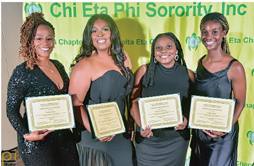 Delta Eta Chapter of Chi Eta Phi held 39th Green & Yellow Scholarship Gala