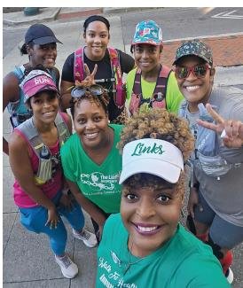The Links Inc. Columbia Chapter hosted Walk For Healthy Living Signature Programs