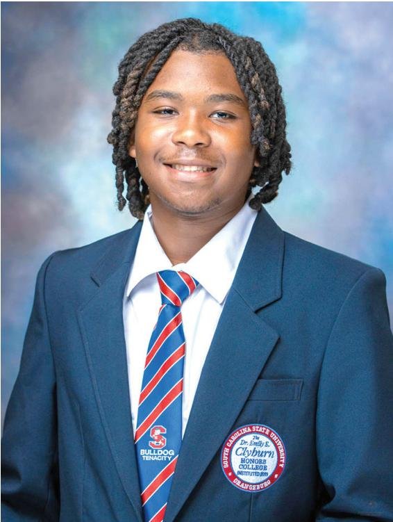 Dashon Pinckney, a new Clyburn Scholar at SC State University
