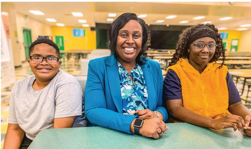 Hopkins Middle Principal Alexandria Williams fosters a strong sense of community