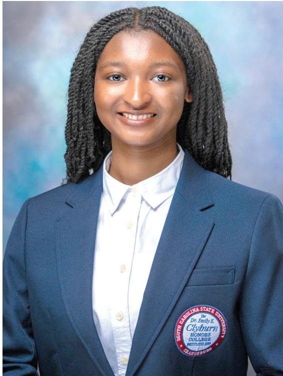 Kelsey Whetstone, a new Clyburn Scholar at SC State University Orangeburg resident wants to be a pediatrician