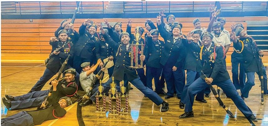 Lower Richland Army JROTC Drill Team named First Place Overall in Midlands and State Competitions