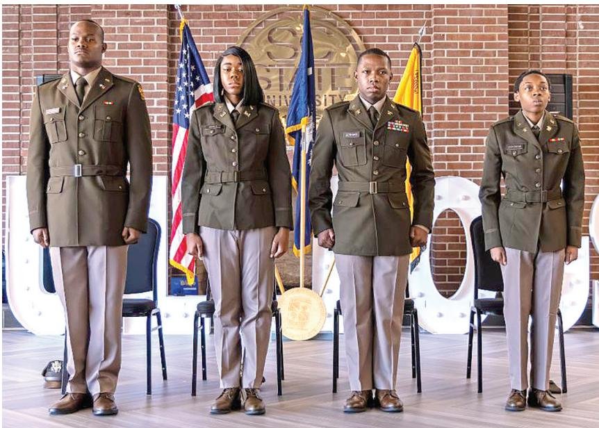 SC State Army ROTC Bulldog Battalion commissions four as 2nd lieutenants