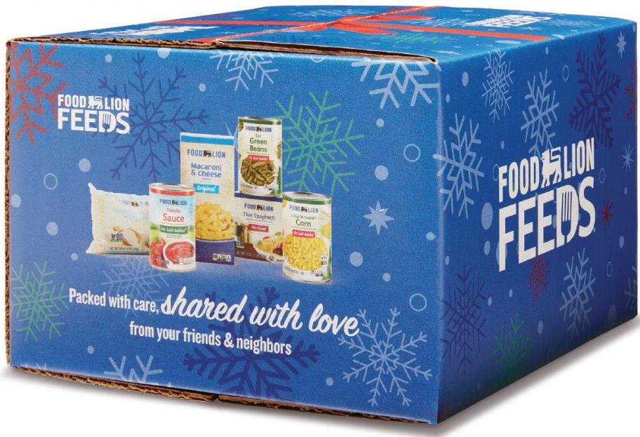 FOODALION FEEDS Brings 1011 Y to a family’s table when  you buy a holiday box