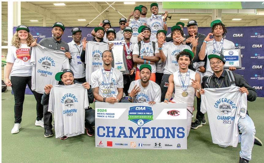 Claflin Panthers repeat as CIAA Men’s Indoor Track & Field Champions