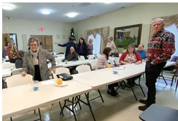 I DeQuincey Newman United Methodist Church hosted meeting of the Columbia District Clergies