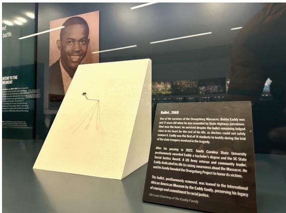 Celebrating Blac IAAM receives bullet from Orangeburg Massacre victim