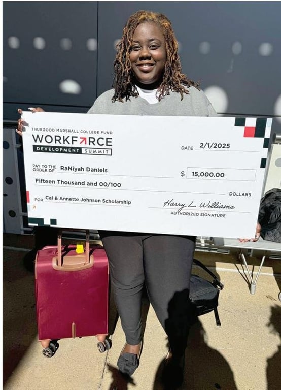 Denmark Tech student RaNiyah Daniels