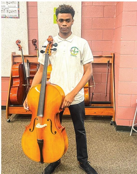 Hopkins Middle Student selected for Music in Our Schools Musicianship and Excellence Award