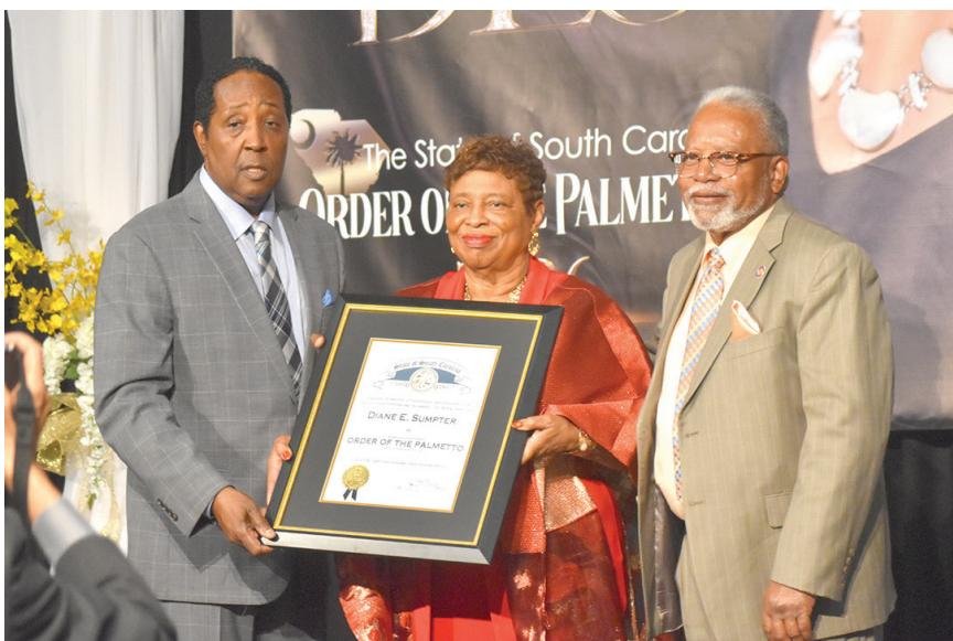 South Carolina honors Diane E. Sumpter with the Order of the Palmetto