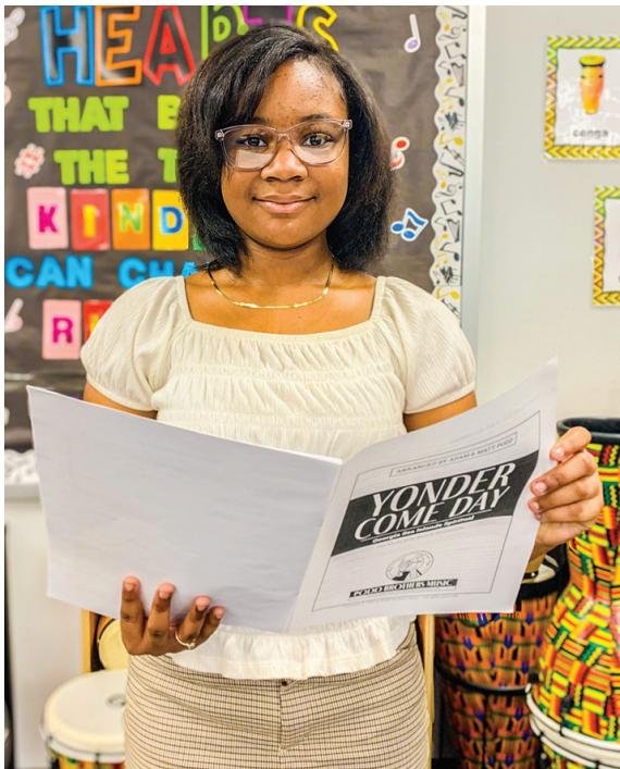Singing brings joy and opportunities for Horrell Hill fifth-grader Taylor Sumter
