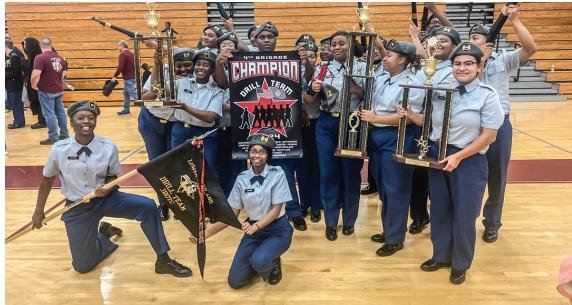 Lower Richland Army JROTC Drill Team wins Fourth Brigade Regional Armed Competition