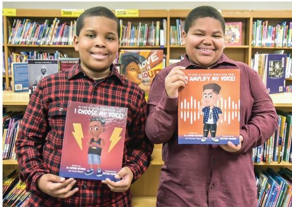 Brothers Jacob and Jeremiah Spigner’s Books Help Students Find Their Voice
