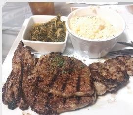 Monday’s special features a steak dinner for $15.99.