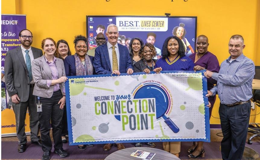 Benedict College becomes the first four year college in South Carolina to partner with SC Works as a Connection Point