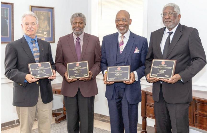 SC State University honors five longtime educators in professor emeritus ceremony