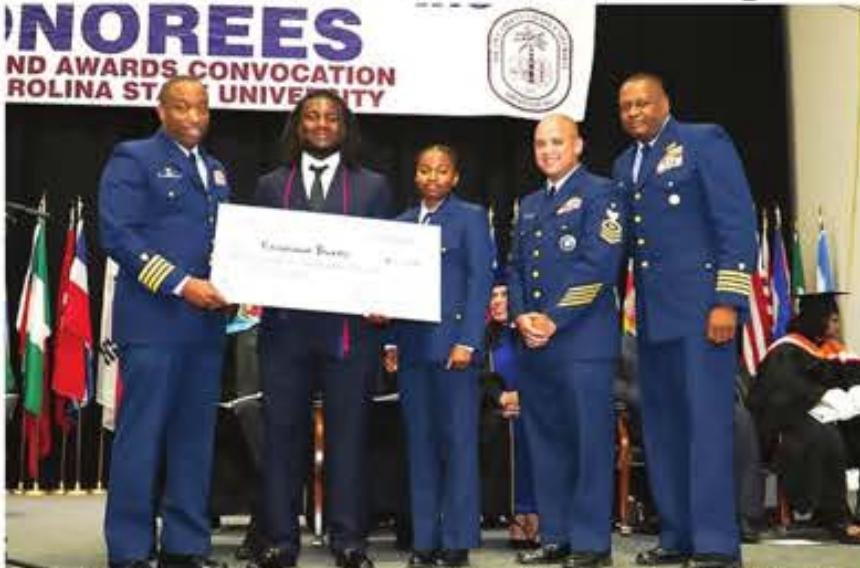 SC State student awarded $181,000
U.S. Coast Guard scholarship