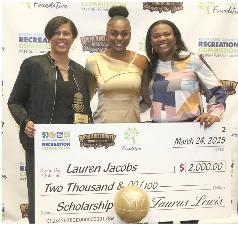 Lauren Jacobs, Point Guard from Heathwood Hall, named 2024-25 Richland County High School Player of the Year – Girls Basketball