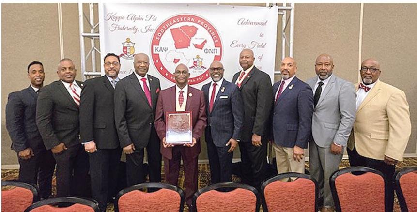Columbia Alumni Chapter of Kappa Alpha Psi Fraternity wins highest award again