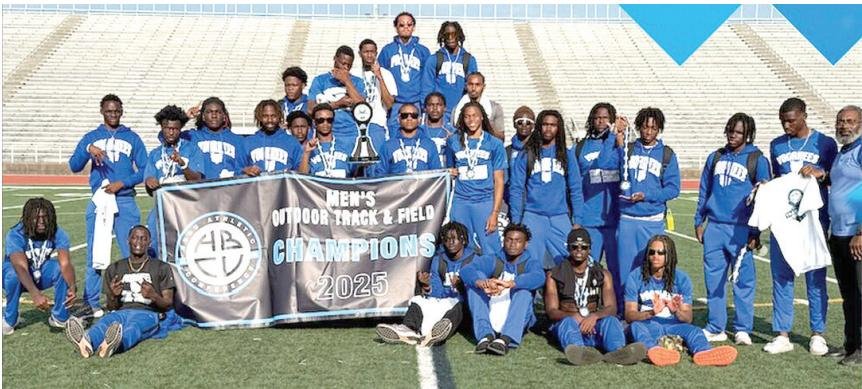 Voorhees Men’s Outdoor Track & Field Team wins Inaugural HBCUAC Outdoor Championship