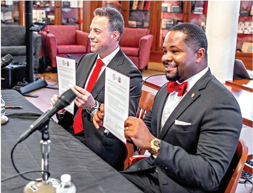 Claflin University and Ohio Wesleyan University launch historic “Sister” School Partnership