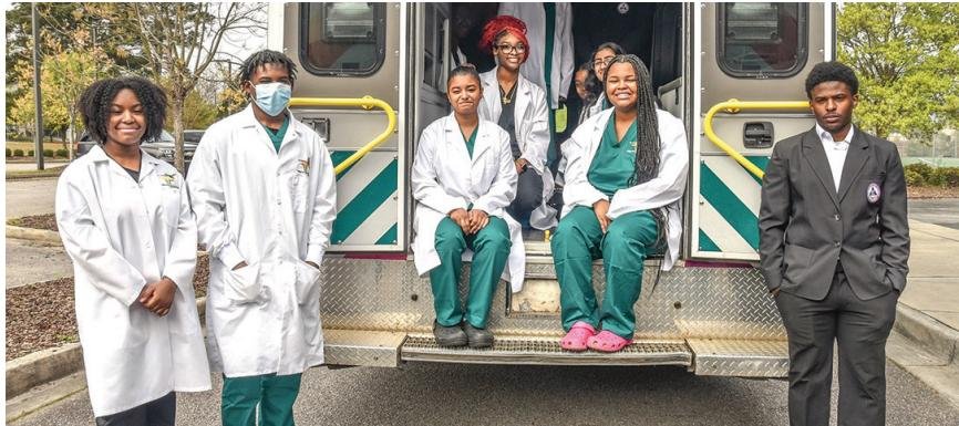 Prisma Health donates ambulance to C.A. Johnson High School