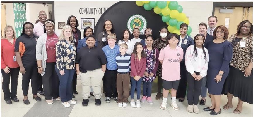 Students of Windsor Elementary School Being Recognized for Their Acceptance Into Their Middle School of Choice