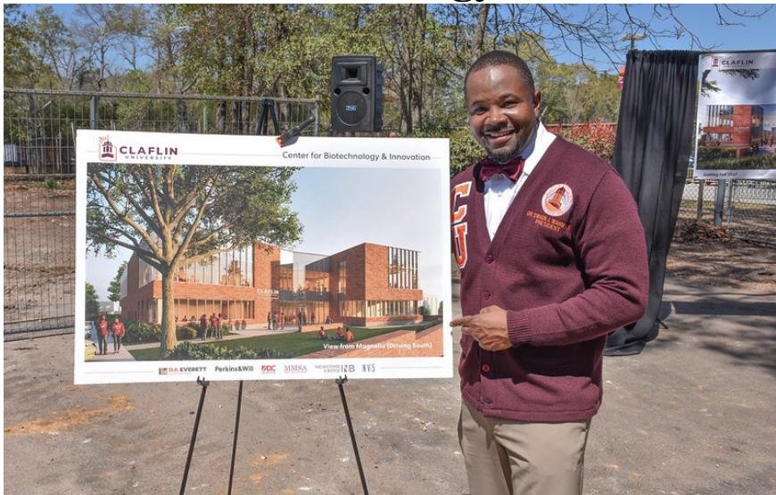 Claflin University holds groundbreaking ceremony for new enter for Biotechnology & Innovation