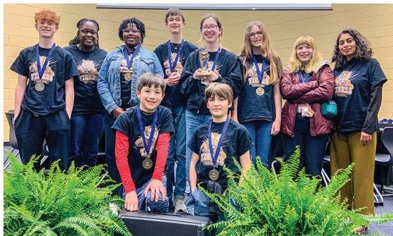 W.G. Sanders Quiz Bowl Team wins State Championship