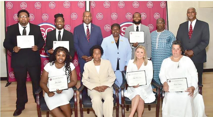 SC State inducts six graduating seniors into teaching profession