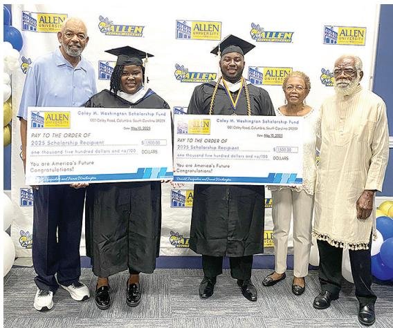 The Washington family created the scholarship f…