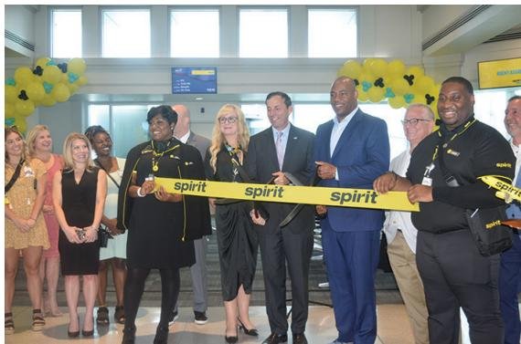 The Spirit is Here! Columbia Metropolitan Airport welcomes Spirit Airlines to Columbia